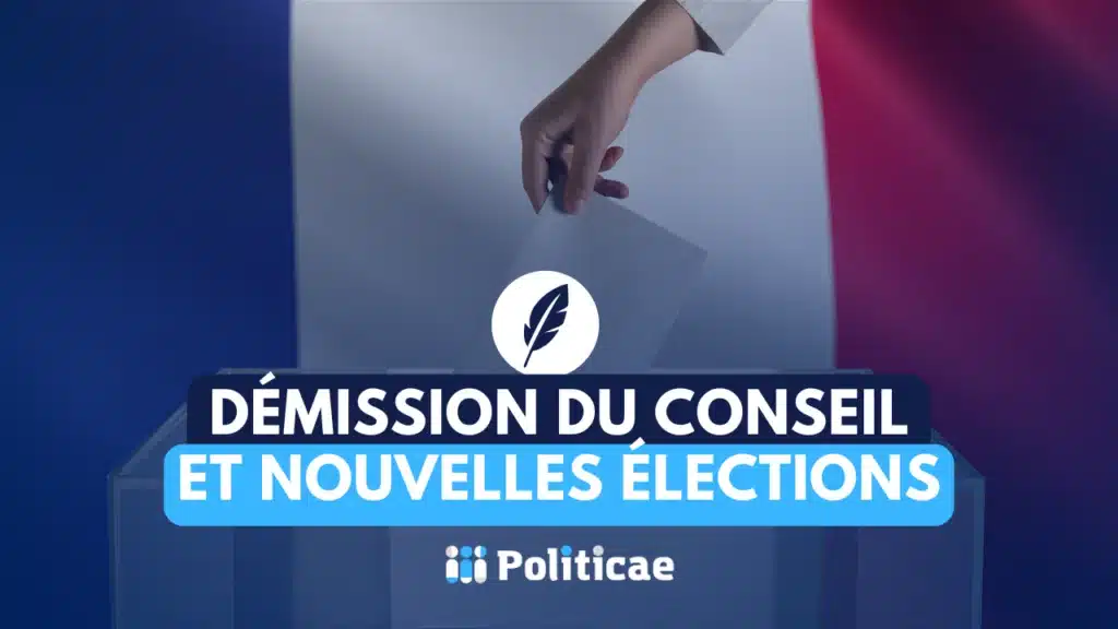 Démission du conseil et nouvelles élections