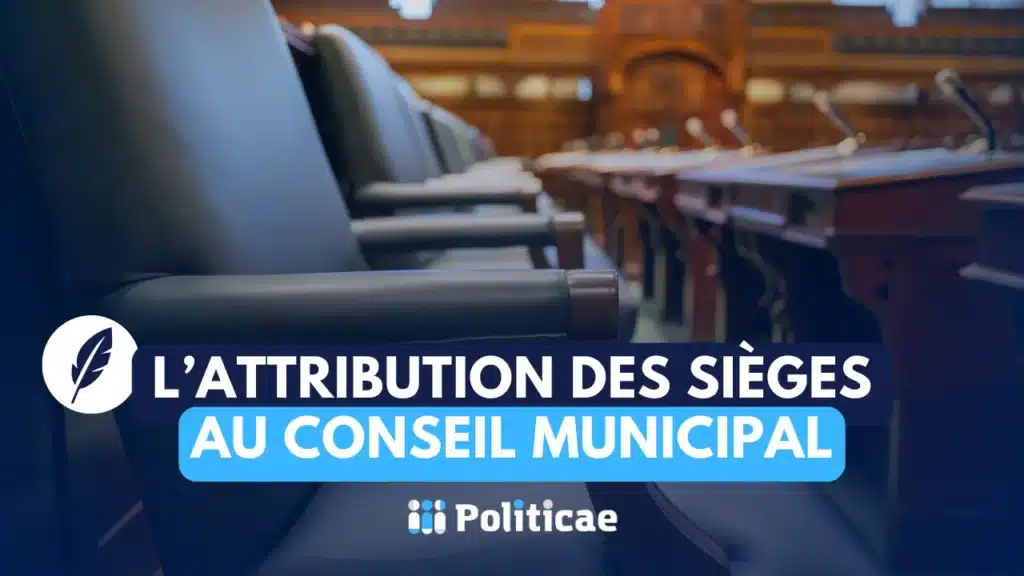 L'attribution des sièges au conseil municipal