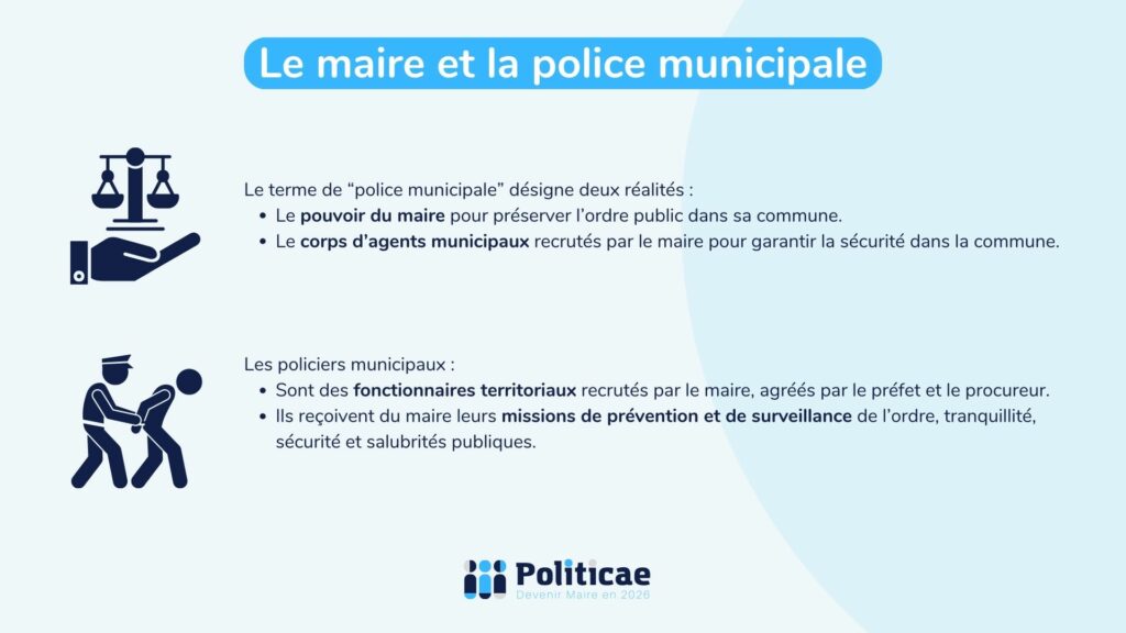 Le maire et la police municipale