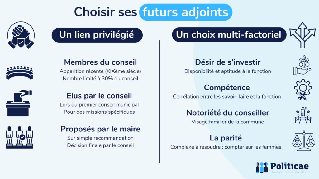 Choisir ses futurs adjoints