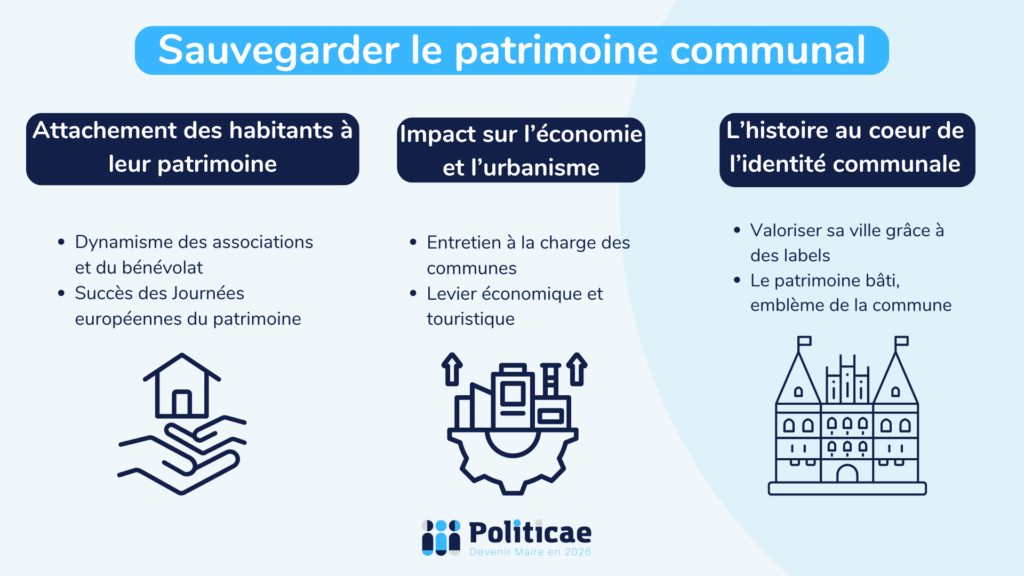 La Sauvegarde du patrimoine, un enjeu vital pour la commune