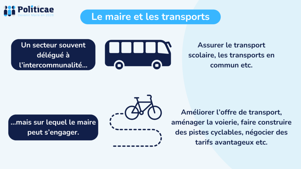 Le Maire et les transports publics