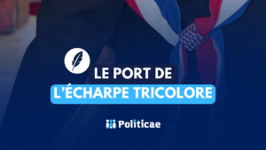 Le port de l'écharpe tricolore