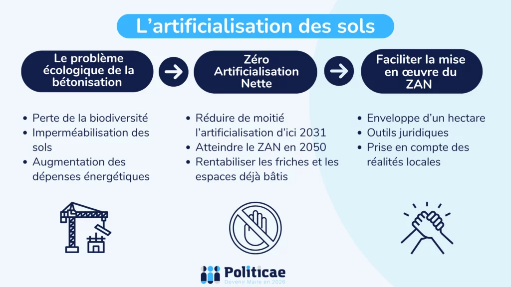 La commune et l'artificialisation des sols