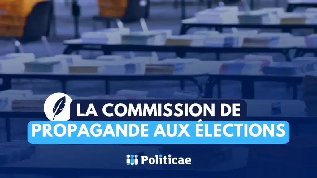 La commission de propagande aux élections municipales