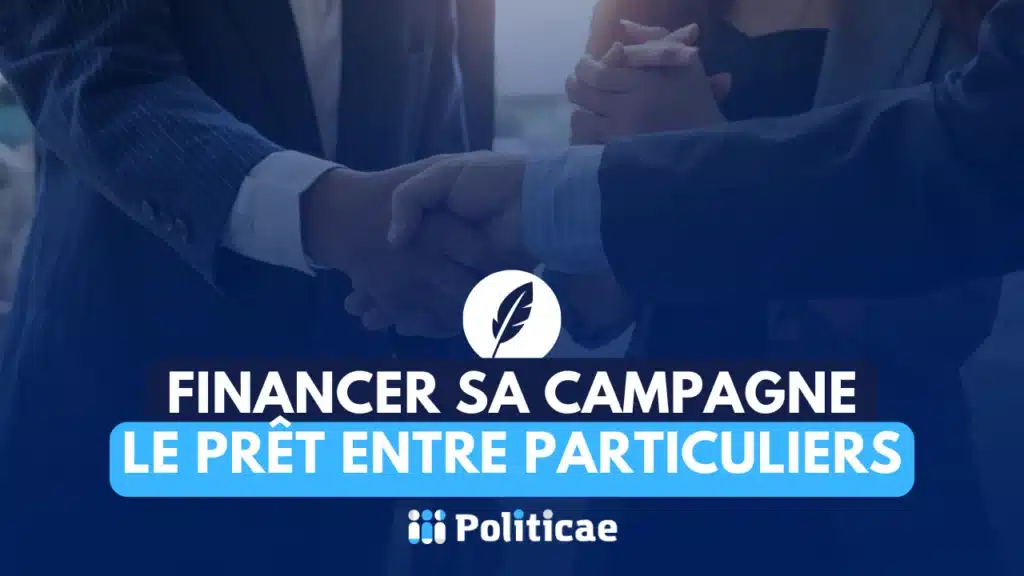 Financer sa campagne municipale: le prêt entre particuliers