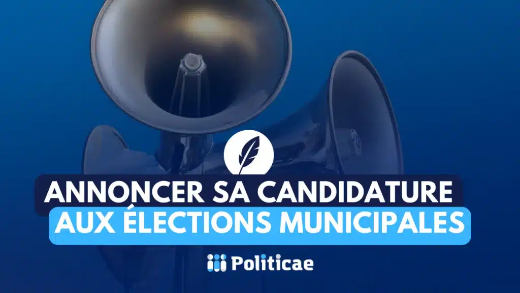 La déclaration d'intention aux élections municipales