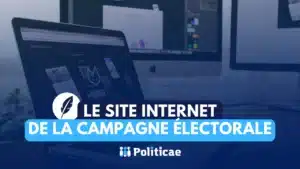 Le site internet de la campagne électorale