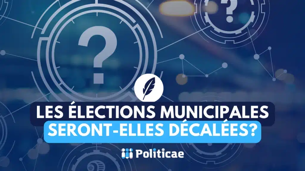 élections municipales décalées
