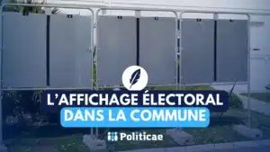 L'affichage électoral dans la commune