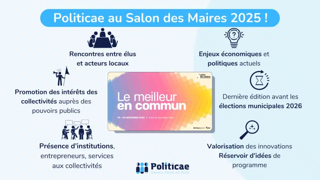 Politicae au Salon des Maires 2025