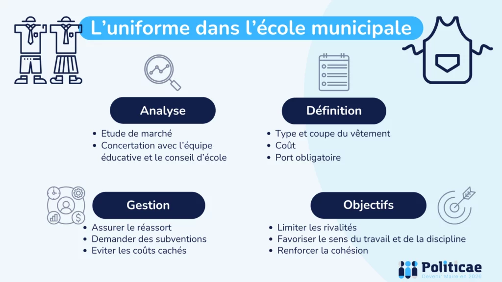 Instaurer un uniforme scolaire dans l'école municipale