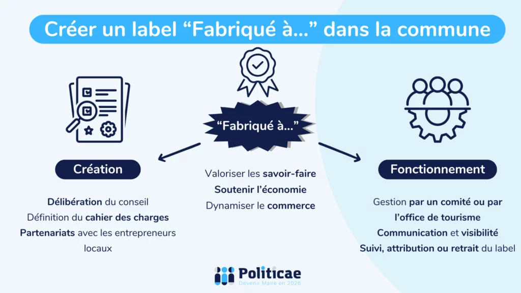 Créer un label "Fabriqué à"