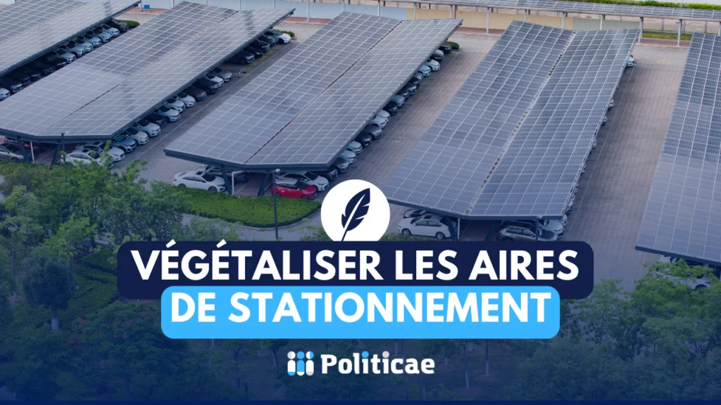 Végétalisation des aires de stationnement