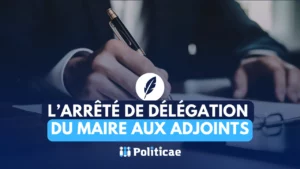 Arrêté de délégation aux adjoints