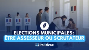 Assesseur scrutateur élections municipales