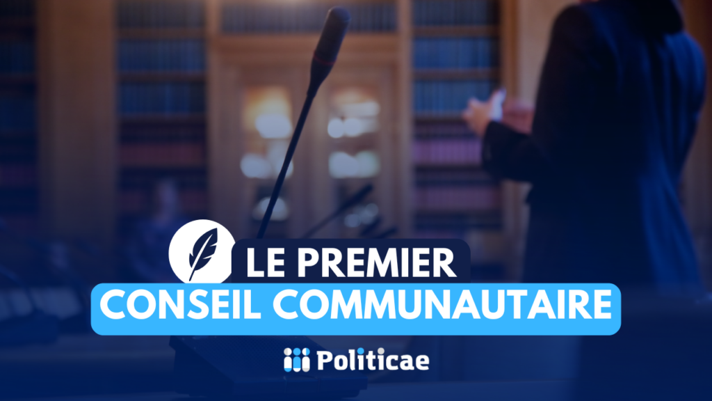 Le premier conseil communautaire