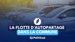 La flotte d'autopartage dans la commune