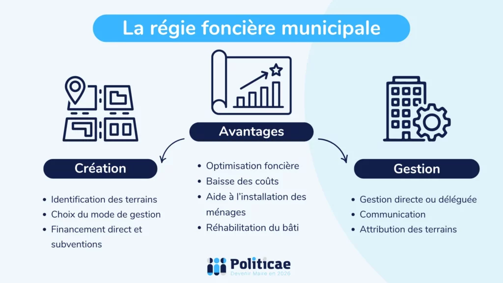 La régie foncière municipale